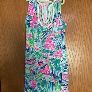 Lilly Pulitzer Multicolor Tropical Print Dress